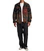 RVCA Long Sleeve Poly Engineered Jacquard Sherpa Jacket, Color:Multi - Image 8