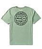 Color:Granite Green - Image 1 - Sealed Short Sleeve Graphic Relaxed Fit T-Shirt