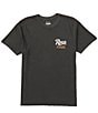 Color:Pirate Black - Image 2 - Slim Fit Short Sleeve Pennantan T-Shirt