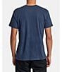 Color:Moody Blue - Image 2 - Short Sleeve Pigment Dyed Jersey T-Shirt