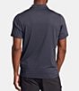 Color:Navy Heather - Image 2 - Short Sleeve Sport Vent Polo Shirt