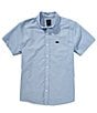 RVCA Short Sleeve That'll Do Stretch Shirt - Image 1