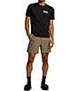 RVCA Short Sleeve VA Blur Fill T-Shirt, Color:Black - Image 3