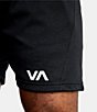 Color:Black - Image 4 - VA Sport Mesh 17#double; Outseam Performance Training Shorts