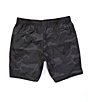Color:Camo - Image 2 - VA Sport Yogger lV Elastic Pull-On 17#double; Outseam Camo Athletic Shorts
