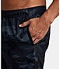 Color:Camo - Image 4 - VA Sport Yogger lV Elastic Pull-On 17#double; Outseam Camo Athletic Shorts