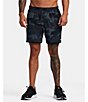 RVCA Yogger Performance Stretch 17#double; Outseam Print Walk Shorts, Color:Camouflage - Image 1