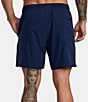 RVCA Yogger Performance Stretch 17#double; Outseam Solid Walk Shorts, Color:Midnight - Image 2