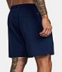 RVCA Yogger Performance Stretch 17#double; Outseam Solid Walk Shorts, Color:Midnight - Image 3