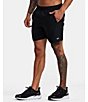 RVCA Yogger Performance Stretch 17#double; Outseam Solid Walk Shorts, Color:Black - Image 4