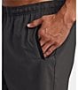 RVCA Yogger Performance Stretch 17#double; Outseam Solid Walk Shorts, Color:Slate - Image 4