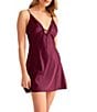 Rya Collection Calypso Sleeveless V-Neck Charmeuse Chemise - Image 1