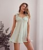 Rya Collection Duchess Sleeveless Chiffon Babydoll Set - Image 4