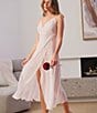 Rya Collection Mesh Duchess Sleeveless V-Neck Long Gown - Image 4