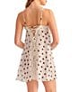 Rya Collection Or Polka Dot Chiffon Strappy Chemise - Image 2