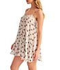 Rya Collection Or Polka Dot Chiffon Strappy Chemise - Image 3