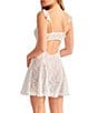 Rya Collection Pompadour Sleeveless Stretch Lace Chemise - Image 2