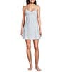 Rya Collection Satin Lace Sequin Back Sleeveless Radiant Chemise - Image 1