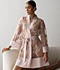 Color:Sepia Rose - Image 5 - Stunning Long Sleeve Coordinating Embroidered Robe
