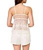 Rya Collection Tidal Sleeveless V-Neck Tie-Front Cami & Shorty Chiffon Bridal Set - Image 2