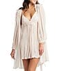 Rya Collection True Love Sleeveless Chiffon Chemise - Image 3