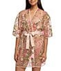 Color:Azalea Mix - Image 3 - Valencia Floral Embroidered Cover Up