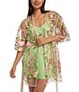 Color:Azalea Mix - Image 4 - Valencia Floral Embroidered Cover Up