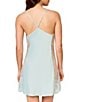 Rya Collection Lace Charmeuse Cowl Neck Sleeveless Solid Chemise - Image 2
