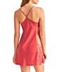 Rya Collection Lace Charmeuse Cowl Neck Sleeveless Solid Chemise - Image 2
