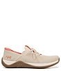 Color:Almond Beige - Image 2 - Echo Knit Fit Slip-On Light Hiking Sneakers