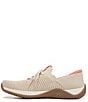 Color:Almond Beige - Image 5 - Echo Knit Fit Slip-On Light Hiking Sneakers
