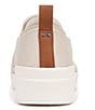 Color:French Beige - Image 3 - Luminous Washable Slip On Zip Sneakers