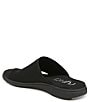Color:Black - Image 4 - Margoslide Knit Toe Loop Sport Slide Sandals