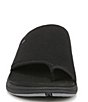 Color:Black - Image 6 - Margoslide Knit Toe Loop Sport Slide Sandals