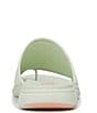 Color:Ambrosia Green - Image 3 - Margoslide Knit Toe Loop Sport Slide Sandals