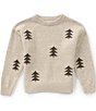 Rylee + Cru Little Boys Aspen Tree Pullover Sweater - Image 1