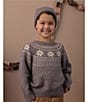 Rylee + Cru Little Boys Long Sleeve Fair Isle Sweater - Image 3