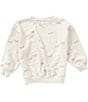 Rylee + Cru Little Boys Long Sleeve Fox Print Pullover Sweatshirt - Image 1