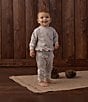Rylee + Cru Little Boys Long Sleeve Fox Print Pullover Sweatshirt - Image 3