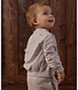 Rylee + Cru Little Boys Pull On Fox Print Joggers - Image 2