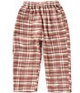 Rylee + Cru Little Boys Pull On Plaid Pants - Image 1