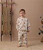 Rylee + Cru Little Boys Pull-On Santa Joggers - Image 3