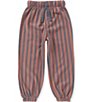Rylee + Cru Little Boys Stripe Pull On Joggers - Image 1