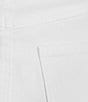 Color:White - Image 4 - Denim Maxi Skirt