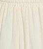 Sadie & Sage Linen Blend Elastic Waist Wide Leg Pull-On Pants, Color:Ivory - Image 4