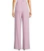 Sadie & Sage Linen Full Length Pleated Coordinating Trousers, Color:Lavender - Image 2