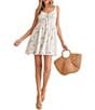 Color:White Multi - Image 1 - Sleeveless Spring Cleaning Mini Dress