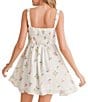 Color:White Multi - Image 2 - Sleeveless Spring Cleaning Mini Dress