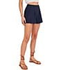 Sadie & Sage Coordinating The Classic Shorts, Color:Navy - Image 3