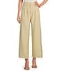 Color:Butter - Image 1 - Pleated Coordinating Trouser Pants